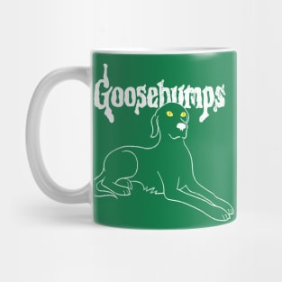 Minimalist Goosebumps Dog Mug